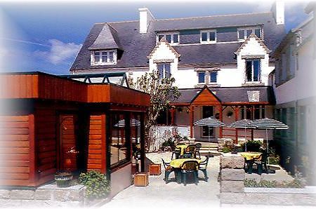 Hotel Les Ondines Saint-Guénolé Exterior foto